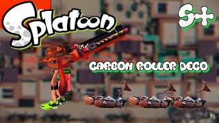 Splatoon Ranked Matches #4 - Carbon Roller Deco OP on Rainmaker mode?