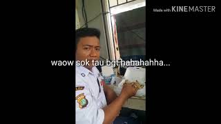 Waow kocak gila (Satpam bodor)