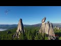 4k Russian Siberia Taiga  national Park