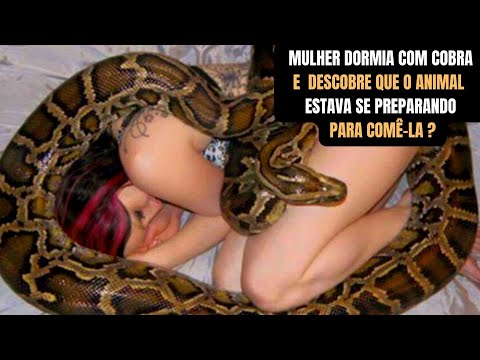 Mulher dorme com Cobra Python todas as noites, mas descobre algo ASSUSTADOR? | Biólogo Henrique