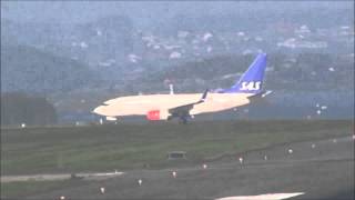 New Route Sas Privatair Boeing 737-7Akbbj Hb-Jja 1080P