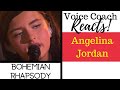Voice Coach Reacts to Angelina Jordan "BOHEMIAN RHAPSODY" AGT Golden Buzzer Winner!