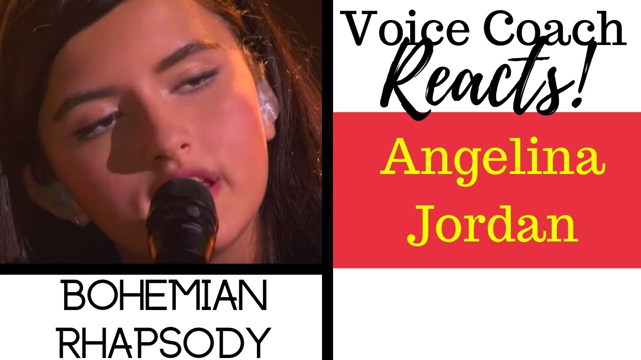 Til Ni Kan ikke forfremmelse Voice Coach Reacts Angelina Jordan "Bohemian Rhapsody" AGT 2020 Golden  Buzzer Winner - The Voice Love Co.