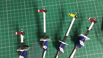 GLR OO Gauge Working Semaphore Signals