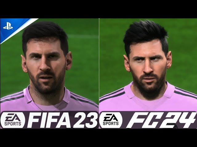 FIFA 23 vs FIFA 22 Faces #fy #foryou #ps5 #fifa23 #easportsfc