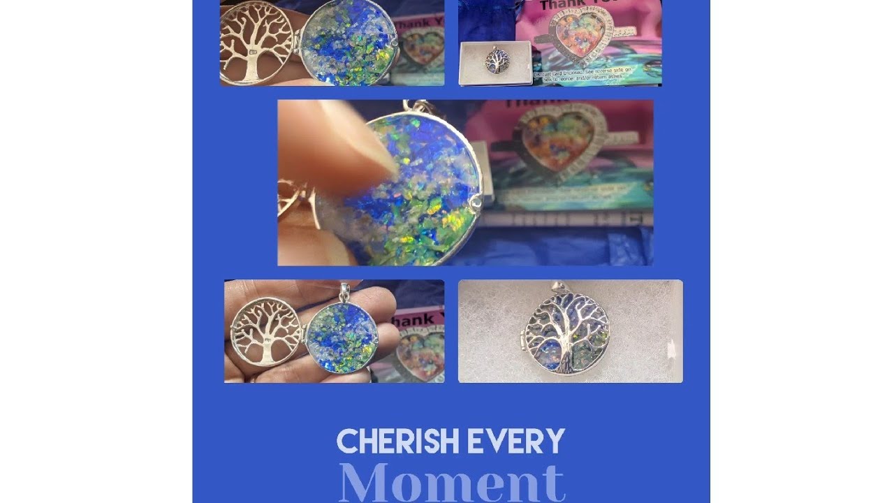 Spirit Pieces Cremation Jewelry Opening and Review.