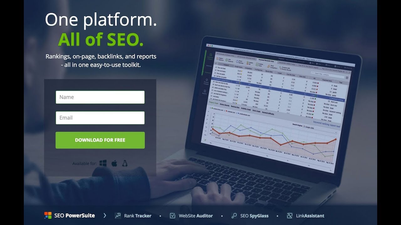 【SEO】キーワード順位チェックツールの使い方【RankTracker】