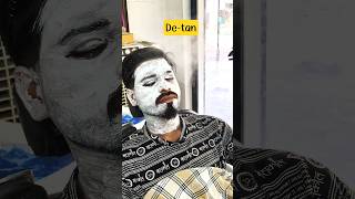 De tan process 💈#detanning