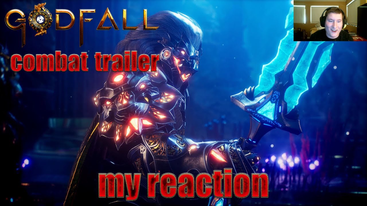 GODFALL - COMBAT TRAILER REACTION! 🐲🐉😀