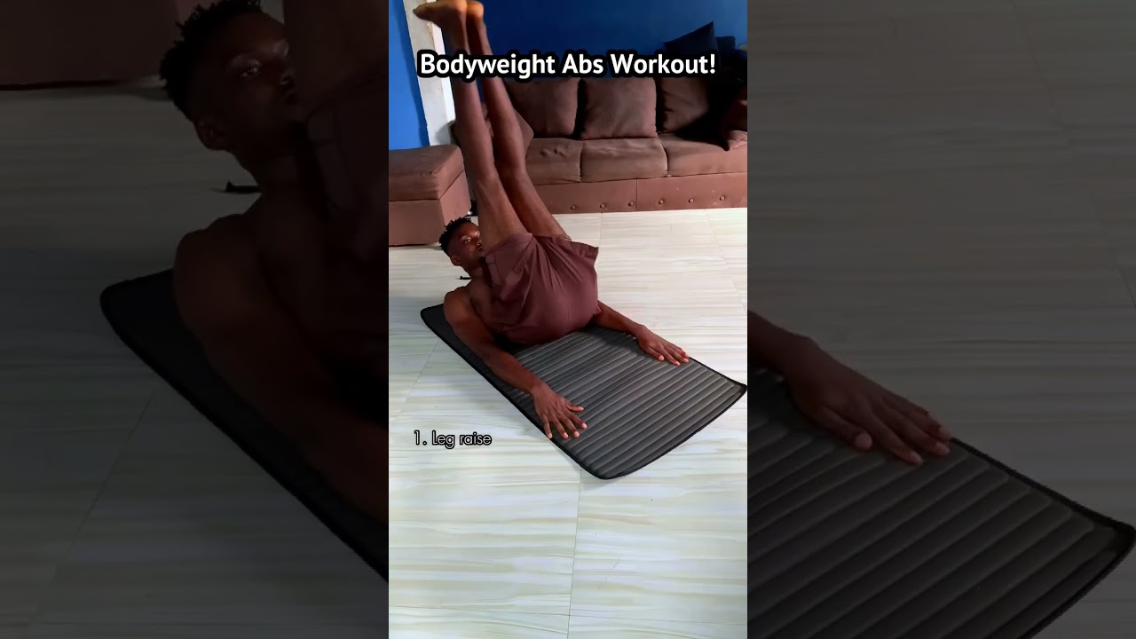 Bodyweight Ab Workout At Home ( No Equipment Needed )