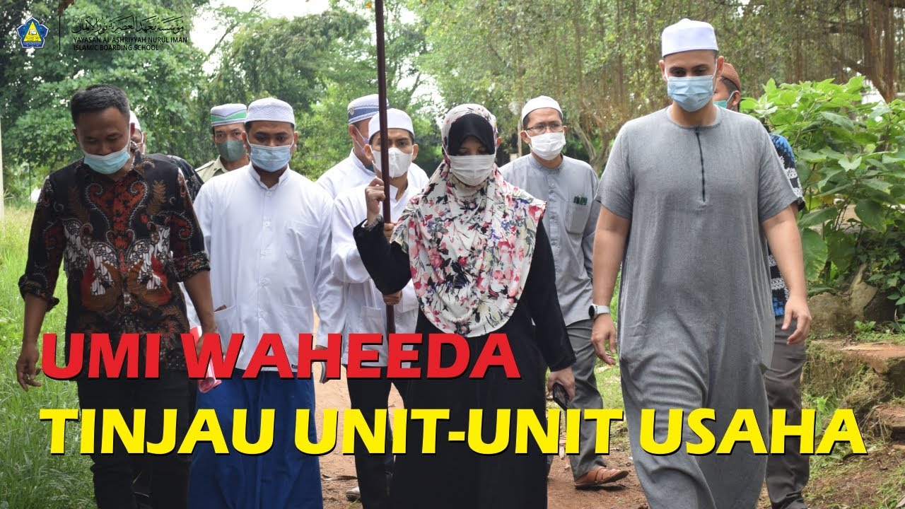UMI WAHEEDA TINJAU UNIT-UNIT USAHA || Al Ashriyyah Nurul Iman Islamic Boarding School