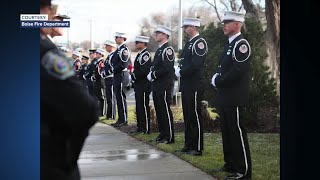 Ada County Paramedics honor fallen paramedic.