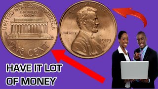 1989 1 Cent USA Coin Worth $600? | Rare Penny Value & Errors Explained!