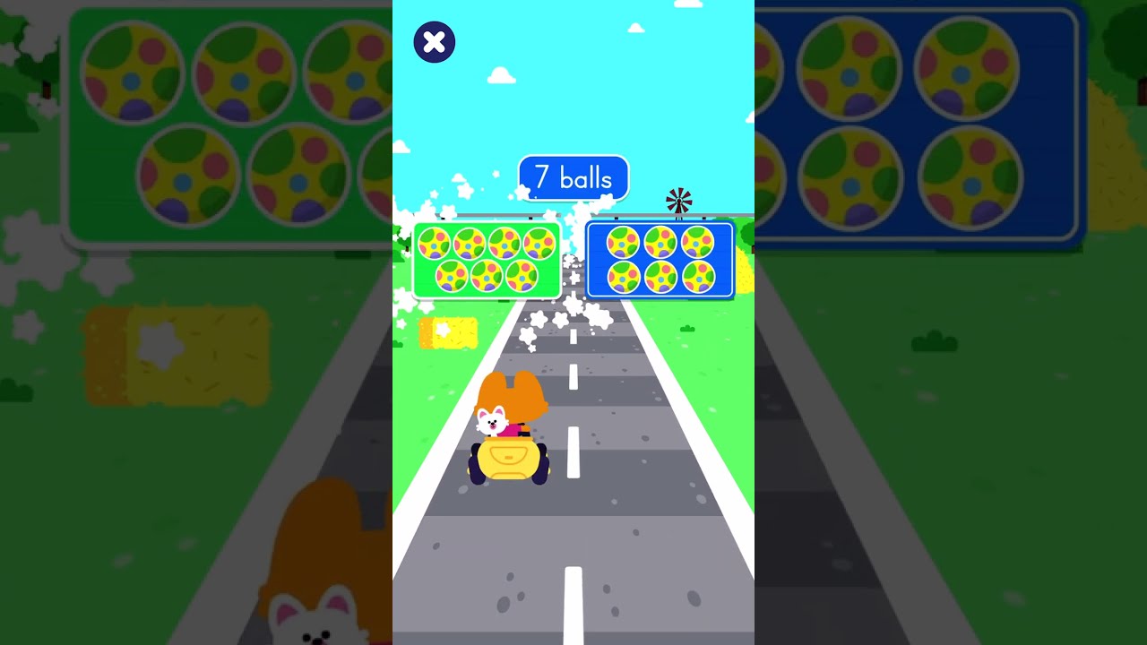 Dexterity : Road Quiz _ Pets _ counting Part 16 | Play and Learn English Games for Kids