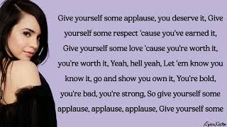 Celebrity Sofia Carson - Applause (lyrics) Wealth