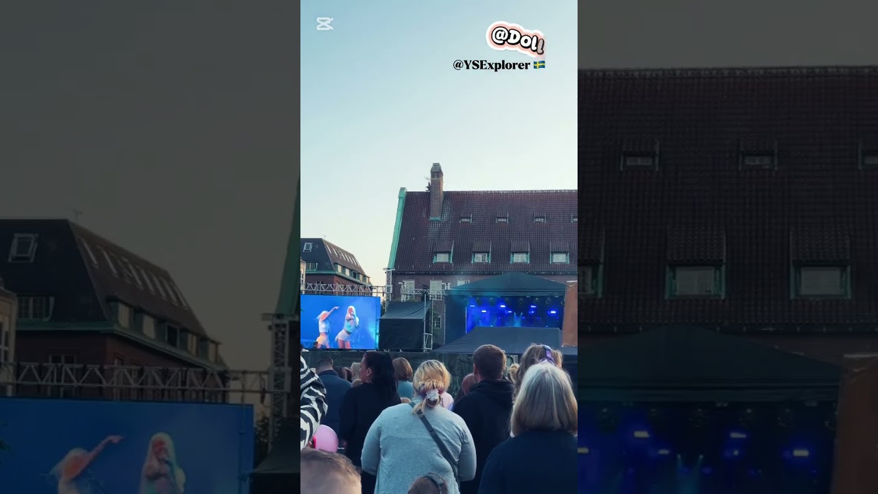 Colorful Pop Energy Live! Dolly Style Magic in Borås Swedish Pop Girls Live Dolly Style in Borås 🇸🇪