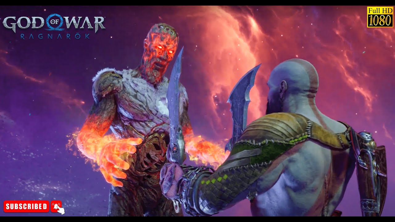 Kratos' Blades of Chaos Get SUPERCHARGED! Surtr's Power in God of War