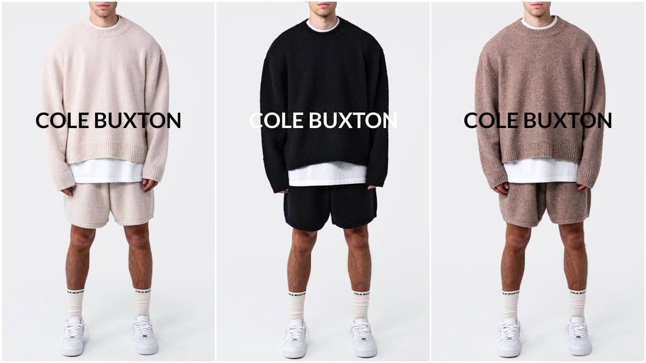 Cole Buxton Knitwear | Try-on & Review - YouTube