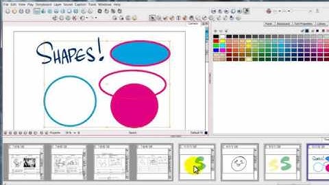 Selecting Panels & Scenes in Storyboard Pro 4.2