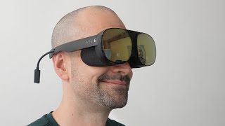 HTC Vive Flow VR  Virtual Reality Glasses Face-On Review 