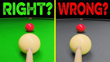 Fouten en oplossingen bij het spelen van een snookerkeu