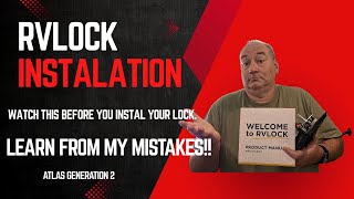 RVLock Install. Don't make my mistakes