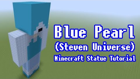 Blue Pearl | Minecraft Statue Tutorial