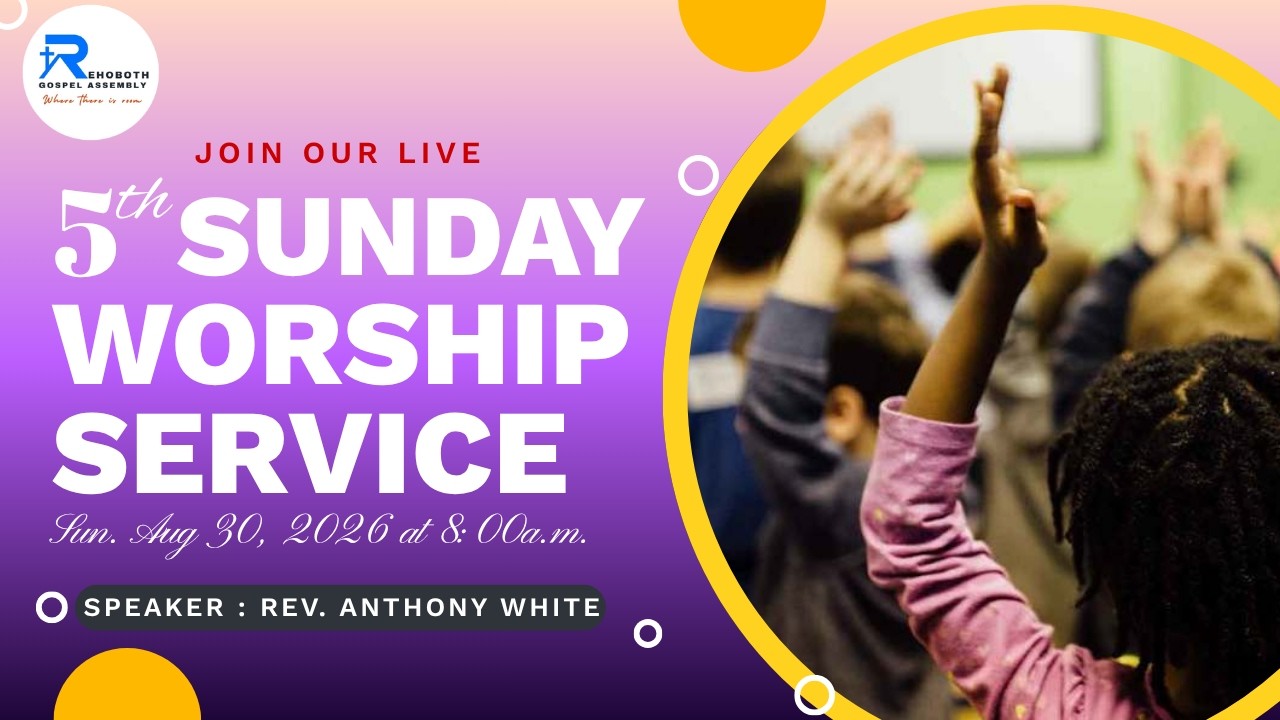 Sunday Worship Service | 30.08.2026 | RGA