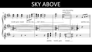 Video thumbnail of "Sky Above- Jacob Collier (Full Vocal Transcription)"