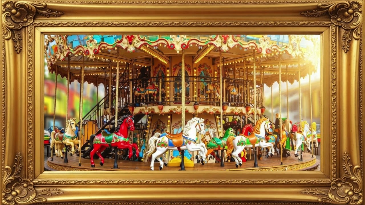 Take a ride on the carousel : TV Frame Art : Screensaver : Arte de TV