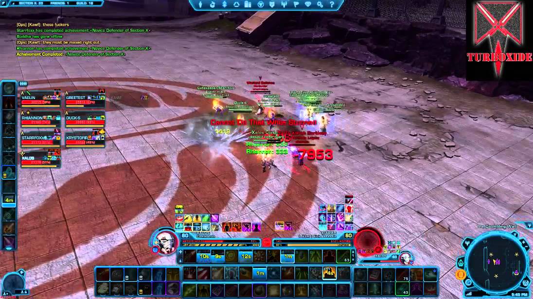 SWTOR - Open World PvP on Section X