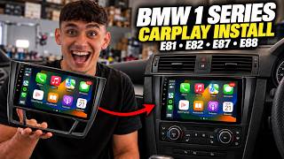 BMW 1 Series Apple CarPlay Screen Installation | E81 E82 E87 E88 DIY Guide