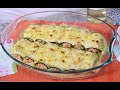 Canelones de CALABACÍN y SALMÓN | Receta ligera, sana y deliciosa!