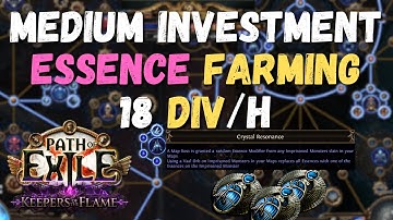 18 Divines per Hour – Medium Investment Essence Farming Strategy (PoE 3.27)