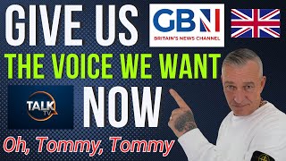 Give us the VOICE WE WANT - NOW @GBNewsOnline @talktv