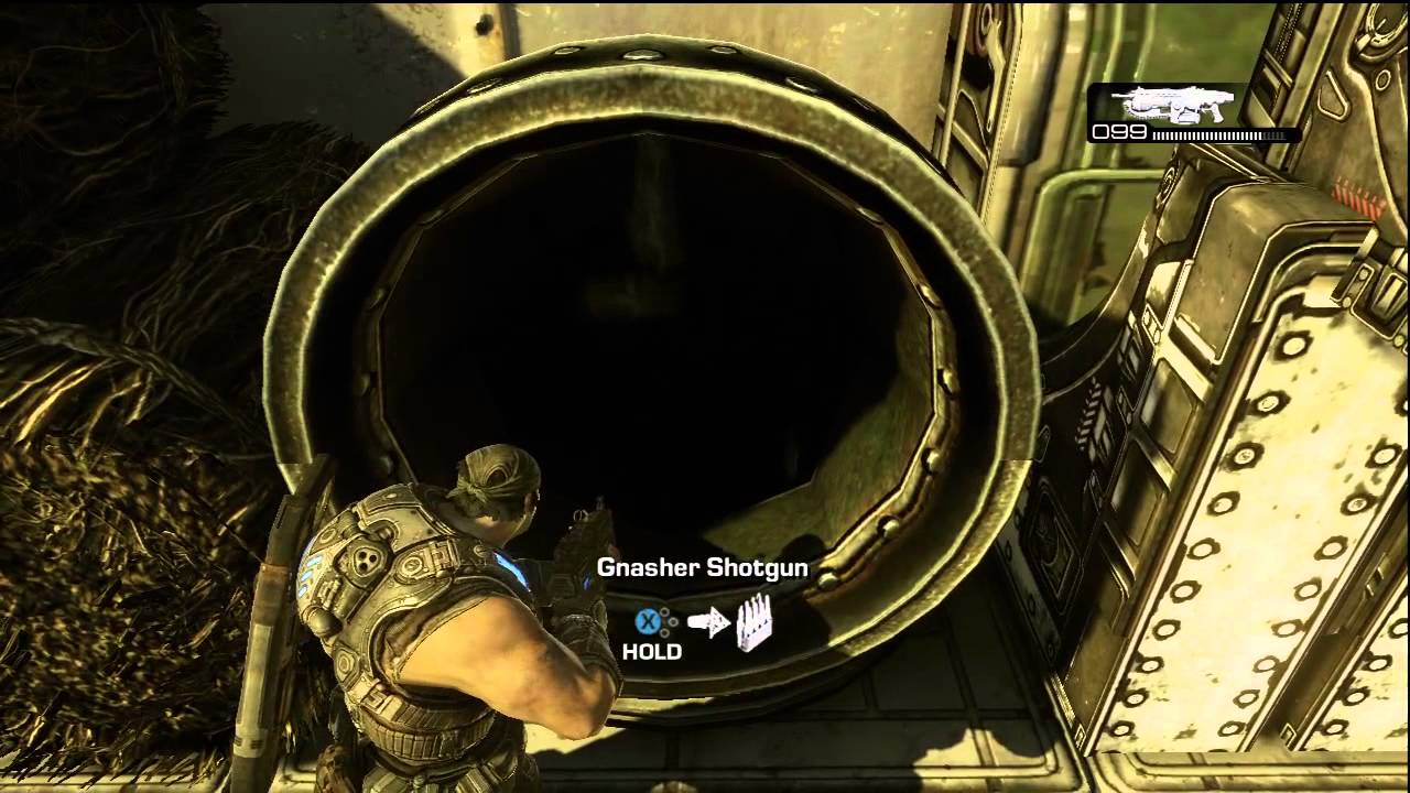 Gears of War 3 Easter Egg HD! - The Lambent Chicken! (Tutorial)