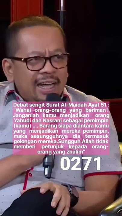 Debat Seru Al-Maidah 51 dalam Acara ILC (Eggi Sudjana vs M.Qodari)