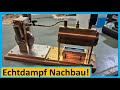 2-Zylinder Maschine unter Echtdampf