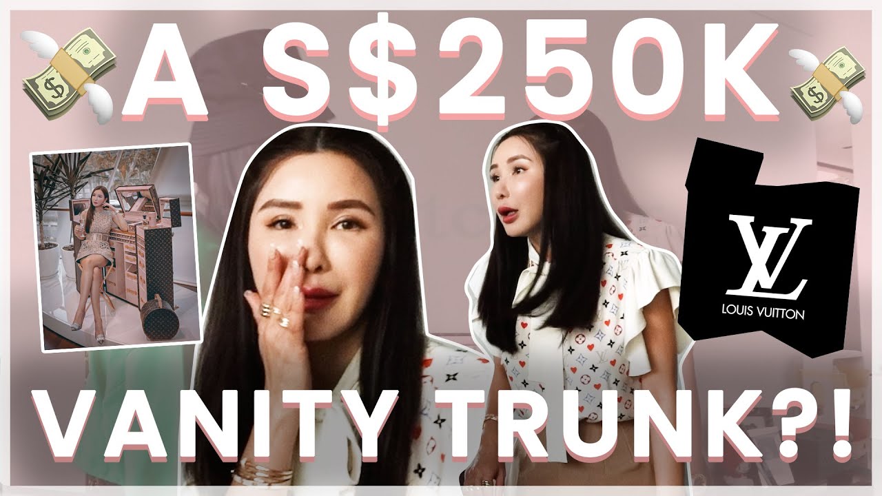A S$250K VANITY?! (MY DREAM LOUIS VUITTON VANITY TRUNK) | JAMIE CHUA