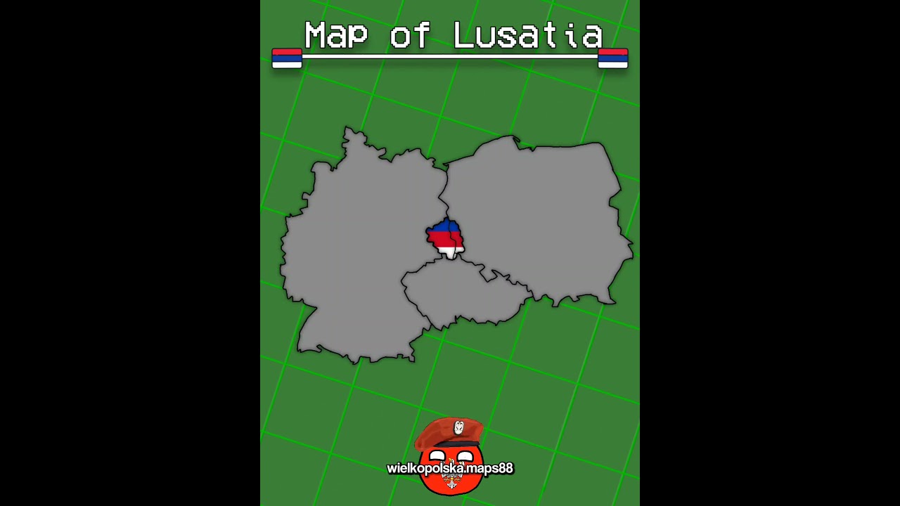 Map of Lusatia fr | 