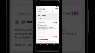 GitHub Task v1.1.1 (A project using React Native)