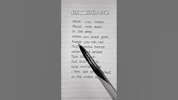 Thumbnail of Masked Wolf ~ 🌼Astronaut In The Ocean [Lyrics] #shorts