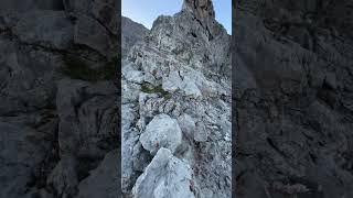 What is 3rd class scrambling #canmore #canadianmountains #mountains