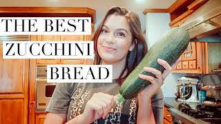 SUPER EASY ZUCCHINI BREAD RECIPE (with a secret ingredient!) WHAT TO DO WITH EXTRA ZUCCHINI ON HAND