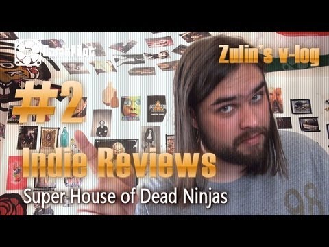 Видео: Zulin`s v-log: indie reviews - Super House of Dead Ninjas. Выпуск 2.