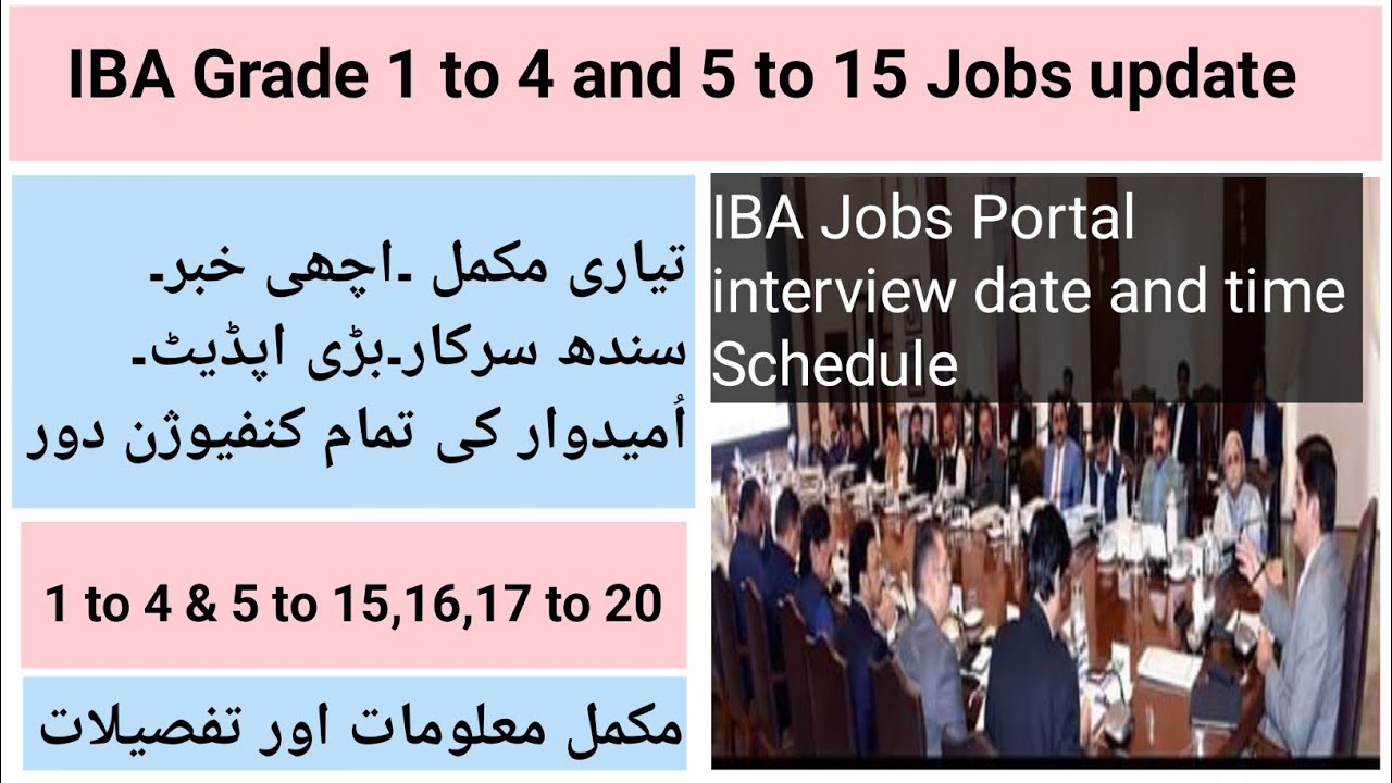 Latest update IBA BPS 1 to 4 & 5 TO 15/bps 1 to 15 jobs update bps 1 to ...