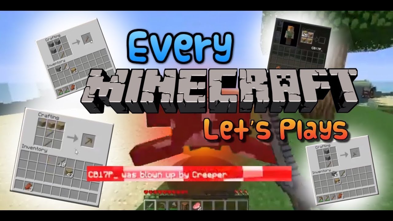 Every Minecraft Let's Play fail explained in a min