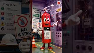 CO₂ Fire Extinguisher Explained | Best for Electrical Fire Safety  #shorts