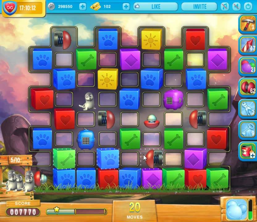 Pet Rescue Saga level 1253 no boosters 😈 ►TOBIAS DEAMON◄