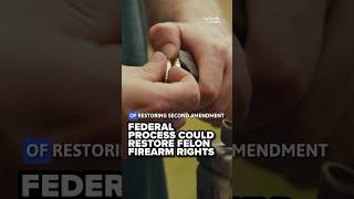 New federal process could restore firearm rights for some felons after decades-long pause